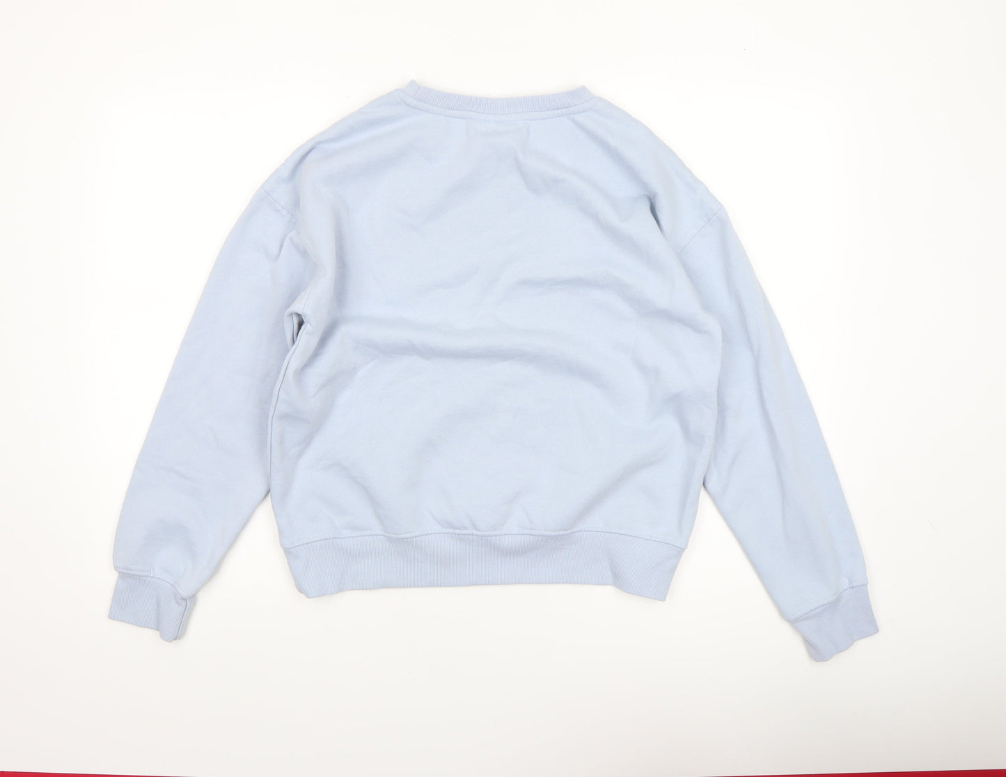 Womens UK Size XS Disney Blue Pullover Sweatshirt