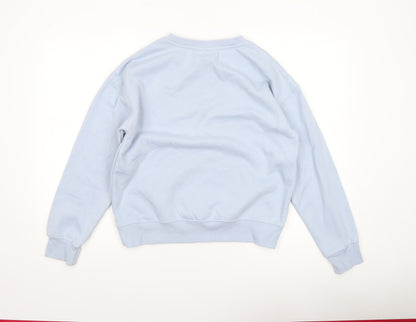 Womens UK Size XS Disney Blue Pullover Sweatshirt