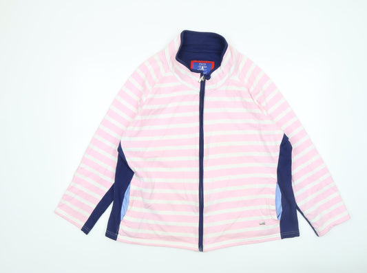 Womens UK Size 18 PACO Pink Basic Jacket