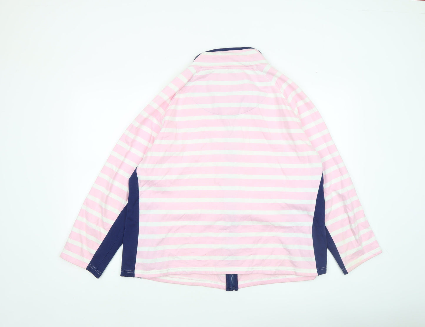 Womens UK Size 18 PACO Pink Basic Jacket