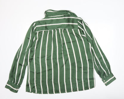 Womens UK Size XL Haver & Blair Green Tunic Blouse