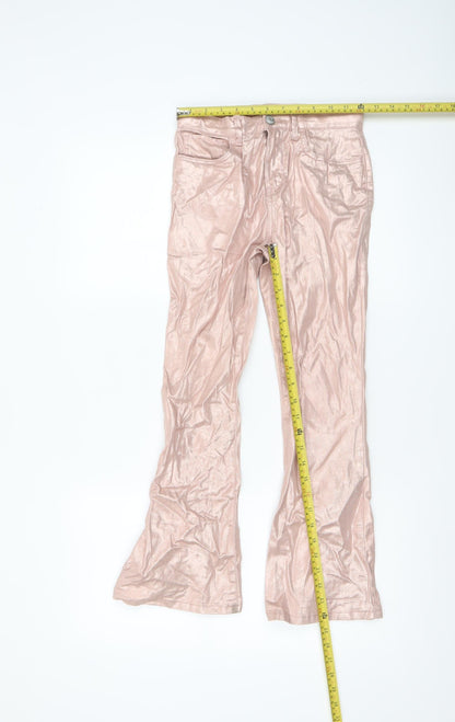 Girls UK Size 10 Years OshKosh B'gosh Regular Fit Chino Pink Trousers
