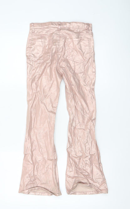 Girls UK Size 10 Years OshKosh B'gosh Regular Fit Chino Pink Trousers
