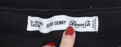 Girls UK Size 9-10 Years Denim Co Slim Fit Skinny Jeans