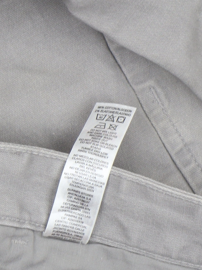 Mens UK Size L St. Bernard for Dunnes Stores Regular Fit Straight Grey Jeans