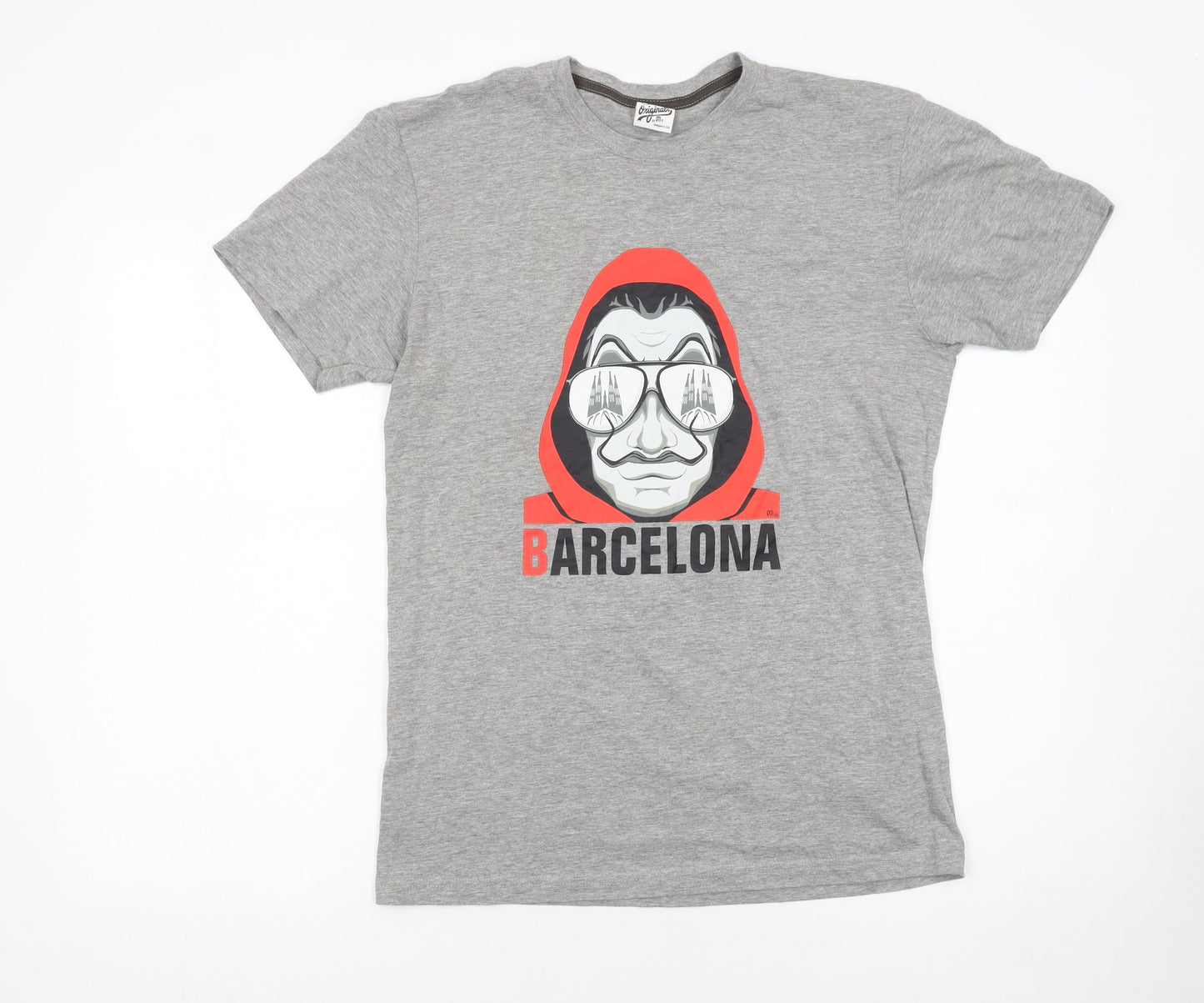 Mens UK Size M Originals by FM Grey  T-Shirt