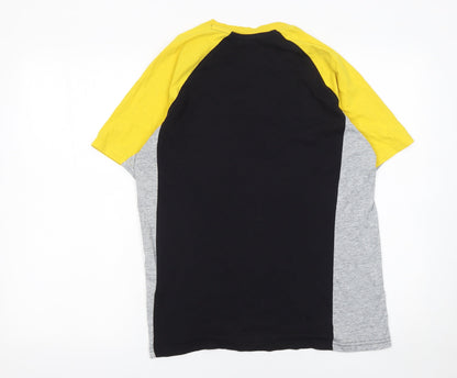 Mens UK Size S Champion Black  T-Shirt