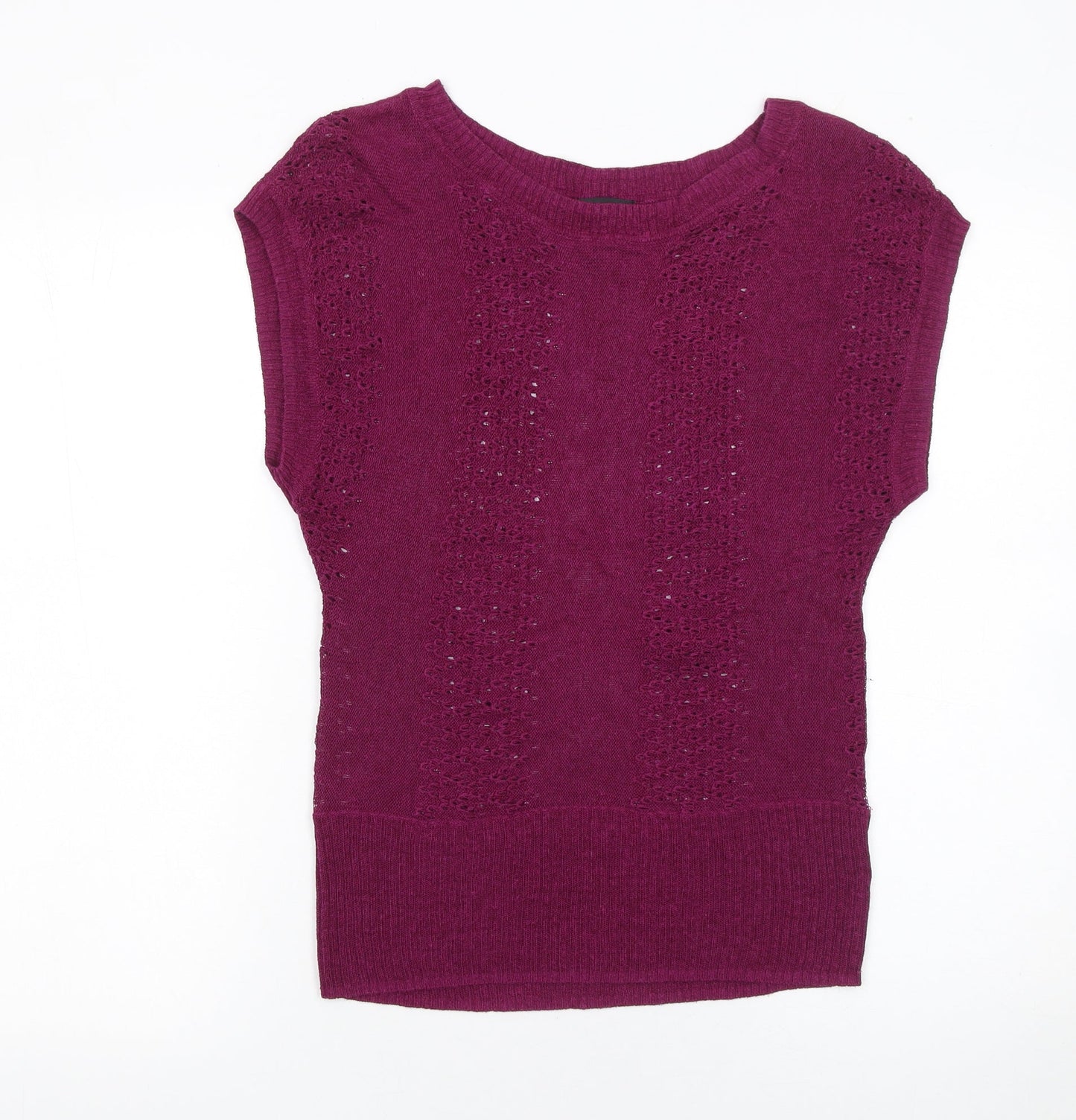 Womens UK Size S H&M Purple Pullover Jumper