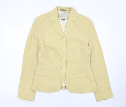 Womens UK Size 12 Jigsaw Regular Beige Blazer