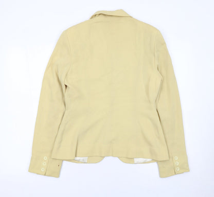 Womens UK Size 12 Jigsaw Regular Beige Blazer