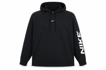 Mens UK Size L Nike Black Pullover Hoodie
