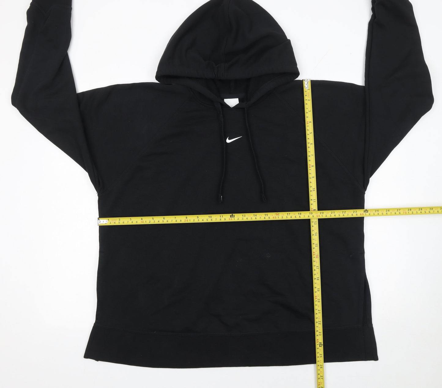 Mens UK Size L Nike Black Pullover Hoodie