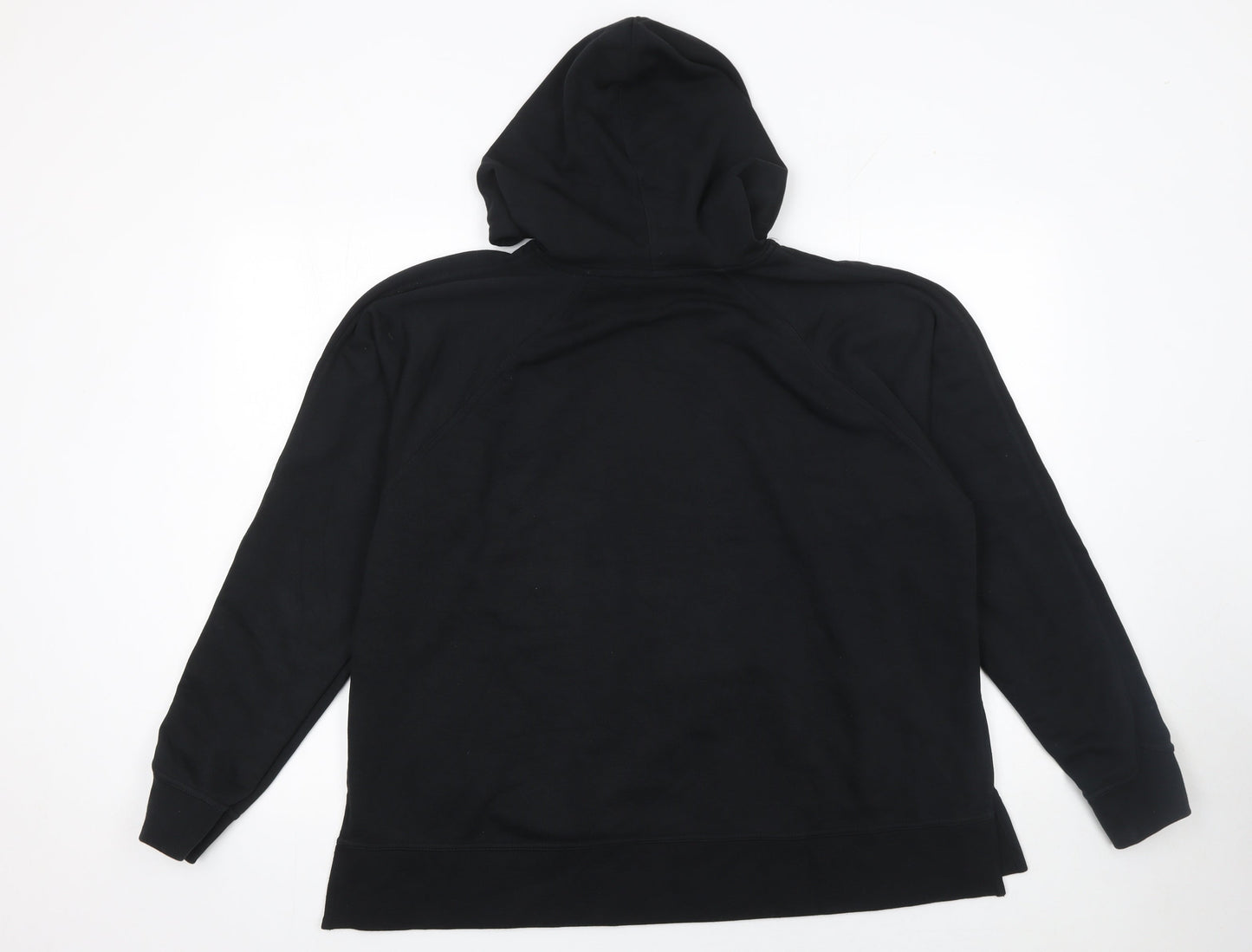 Mens UK Size L Nike Black Pullover Hoodie