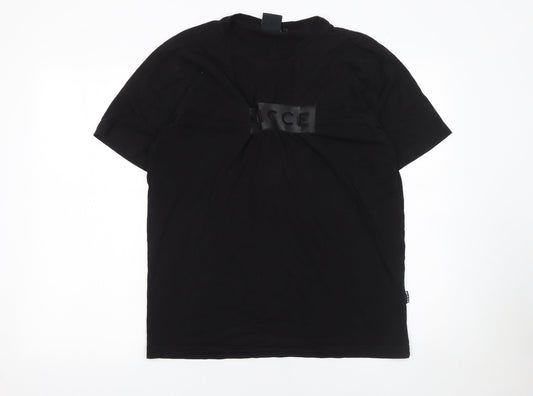 Mens UK Size S NICCE Black  T-Shirt