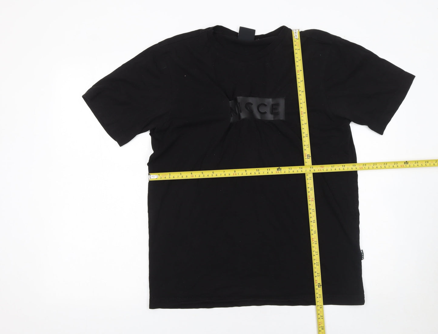 Mens UK Size S NICCE Black  T-Shirt