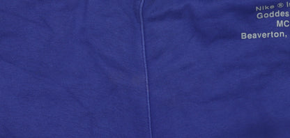Mens UK Size S Nike Regular Fit Jogger Blue Trousers