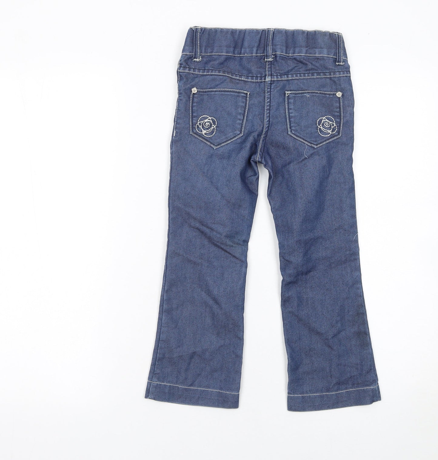Girls UK Size 5 Years Denim Co Regular Fit Bootcut Jeans