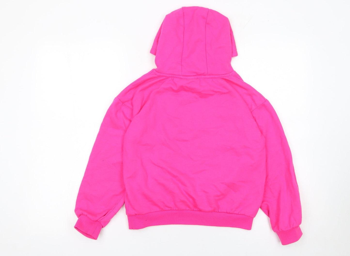 Girls UK Size 10-11 Years Barbie Pink Pullover Hoodie