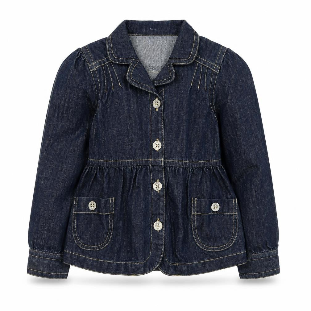 Girls UK Size 7 Years Jasper Conran Blue Basic Jacket