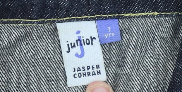 Girls UK Size 7 Years Jasper Conran Blue Basic Jacket