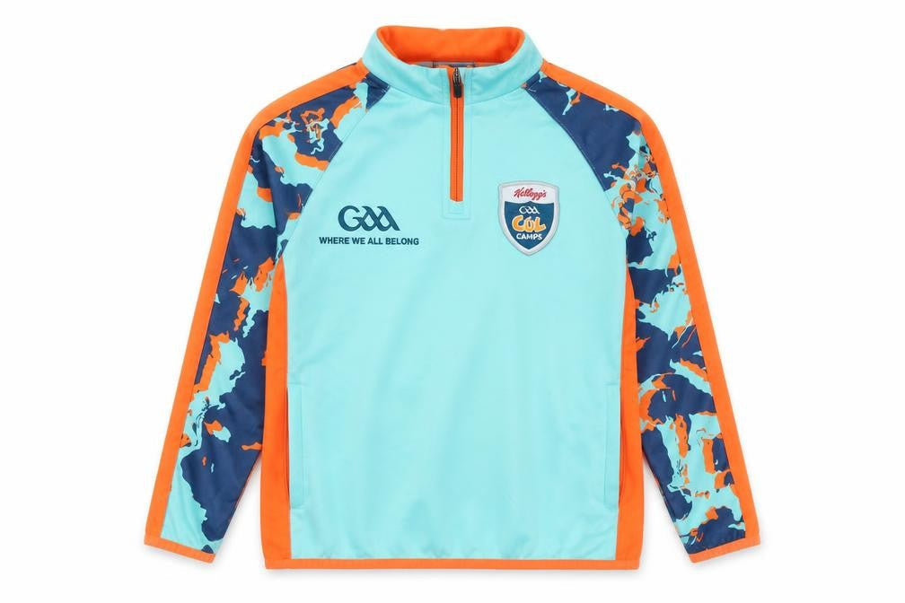 Front view of Masita boys’ multicoloured 2 years 1/4 zip sports sweatshirt