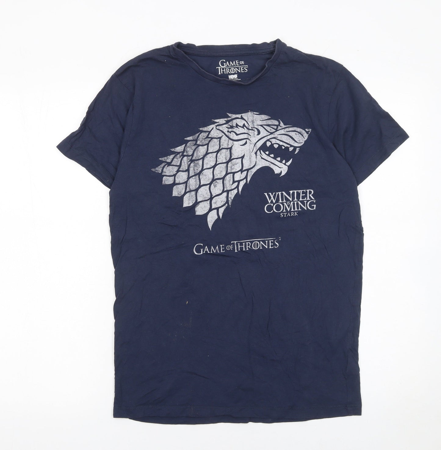Mens UK Size M HBO Blue  T-Shirt