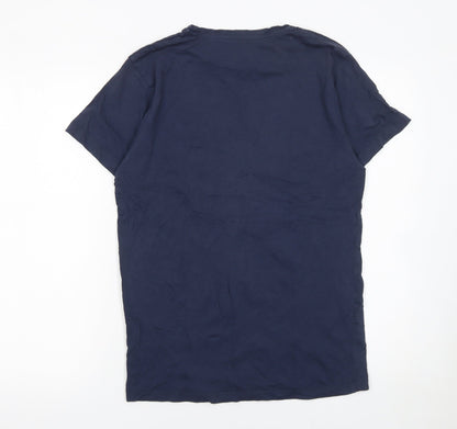 Mens UK Size M HBO Blue  T-Shirt