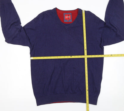 Mens UK Size XL 6th Sense Blue Pullover Jumper
