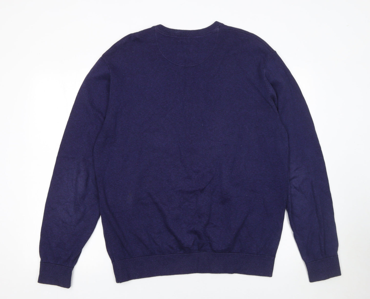 Mens UK Size XL 6th Sense Blue Pullover Jumper