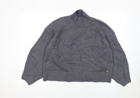 Womens UK Size S River Island Grey Pullover Jumper