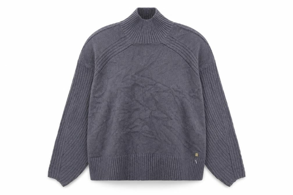 Womens UK Size S River Island Grey Pullover Jumper
