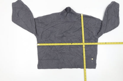 Womens UK Size S River Island Grey Pullover Jumper