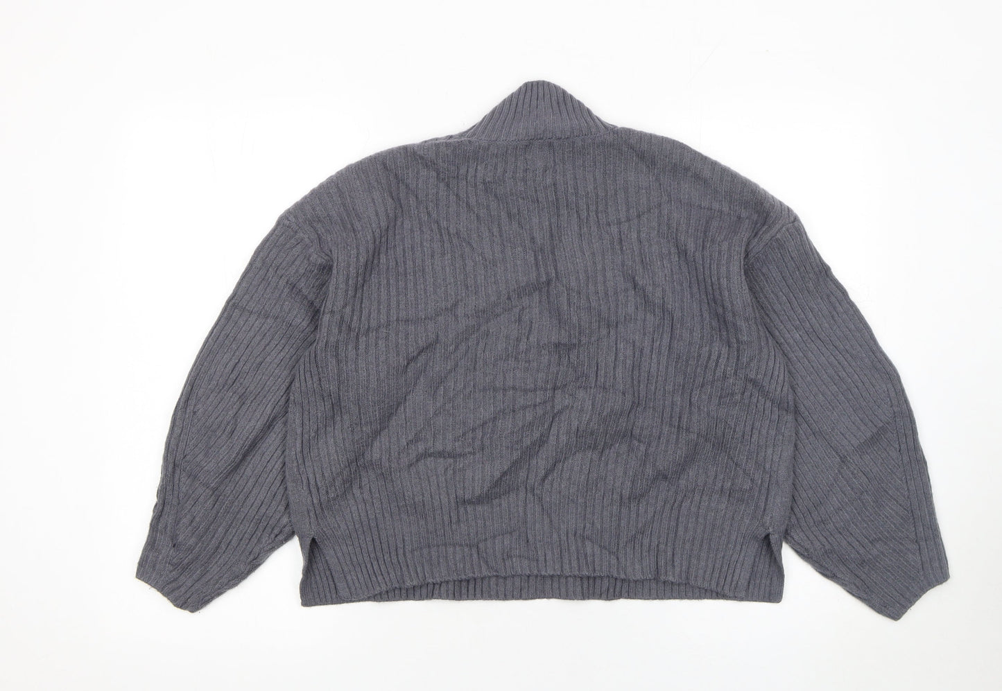 Womens UK Size S River Island Grey Pullover Jumper
