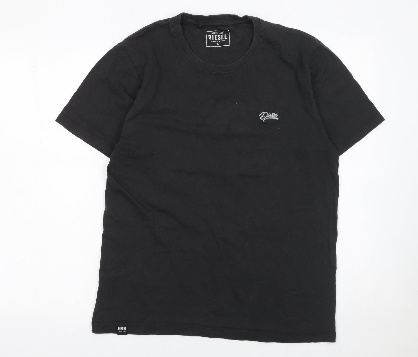 Mens UK Size XL Diesel Black  T-Shirt