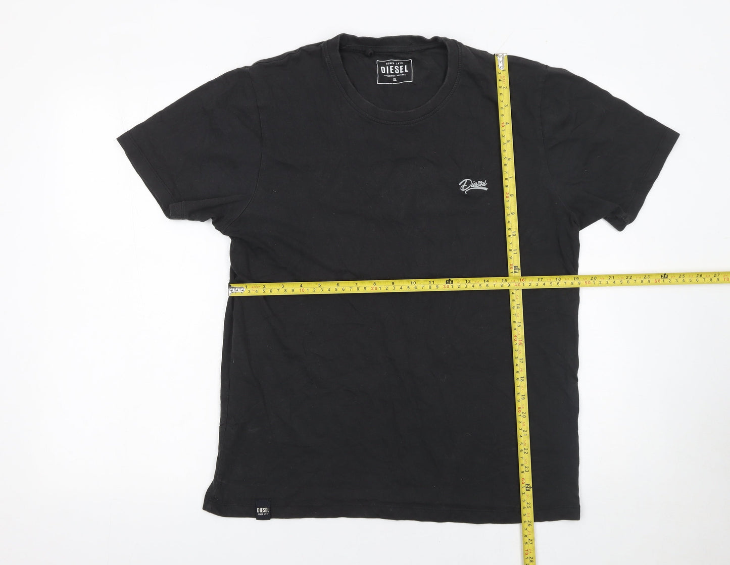 Mens UK Size XL Diesel Black  T-Shirt