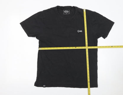 Mens UK Size XL Diesel Black  T-Shirt