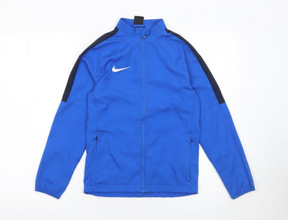 Boys UK Size M (137-147cm) Nike Blue Track Jacket