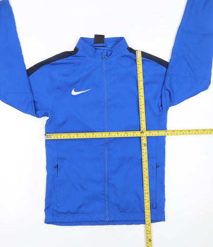 Boys UK Size M (137-147cm) Nike Blue Track Jacket