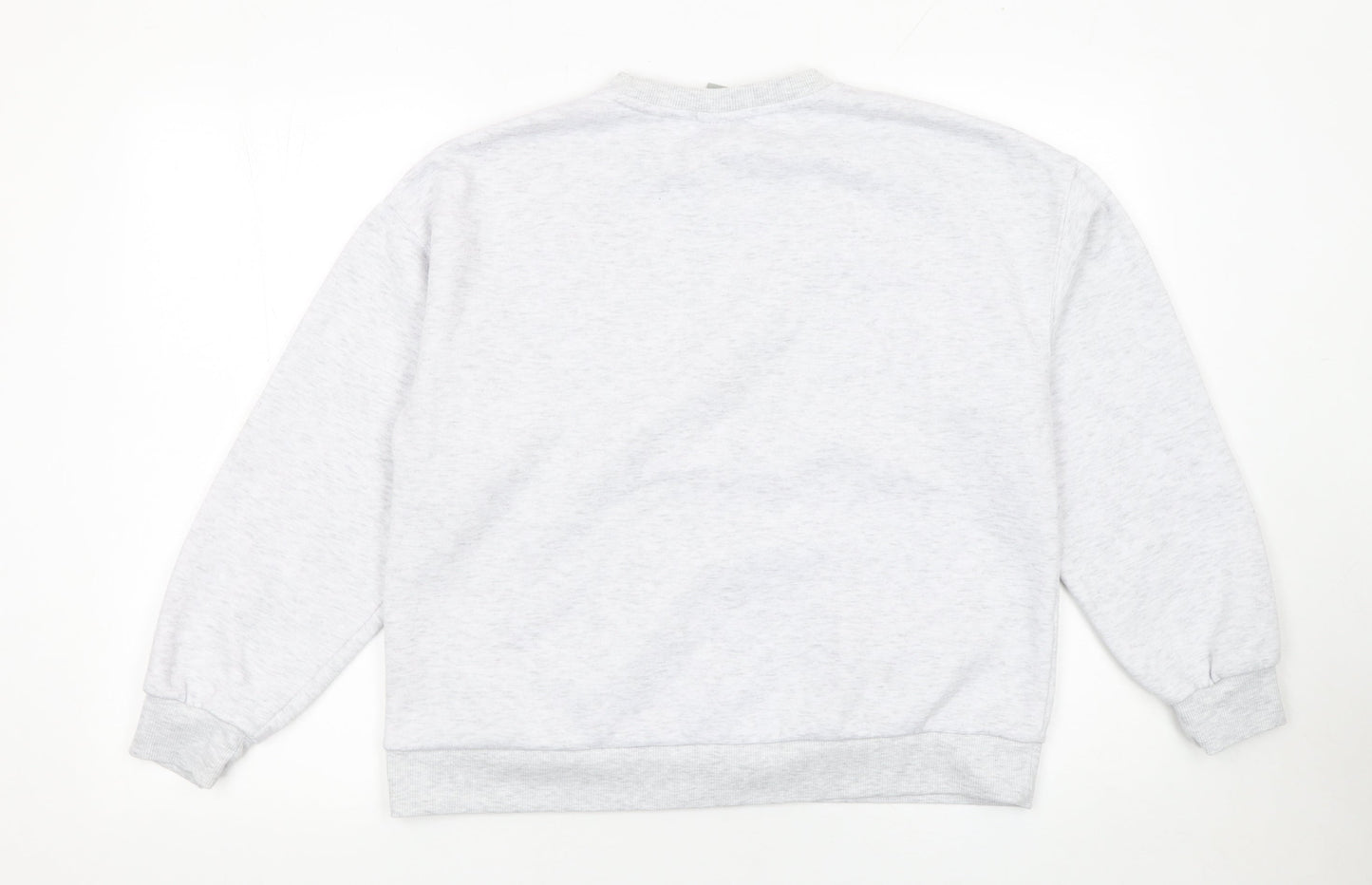 Womens UK Size 10-12 Disney Grey Pullover Sweatshirt