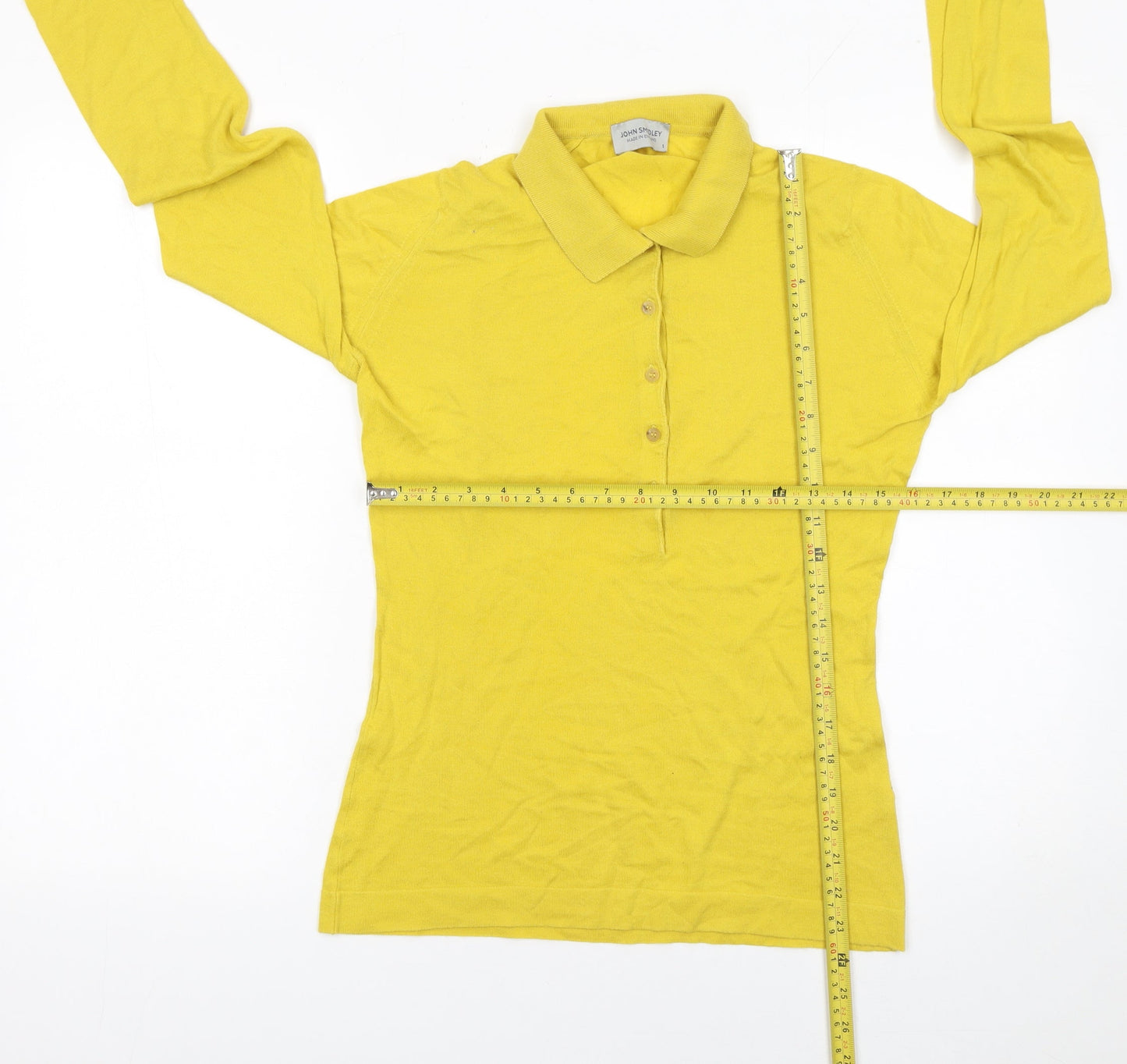 Mens UK Size S John Smedley 100% Cotton Polo Shirt