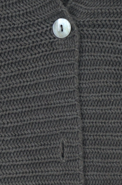 Womens UK Size 10 Betty Barclay Brown Cardigan Jumper