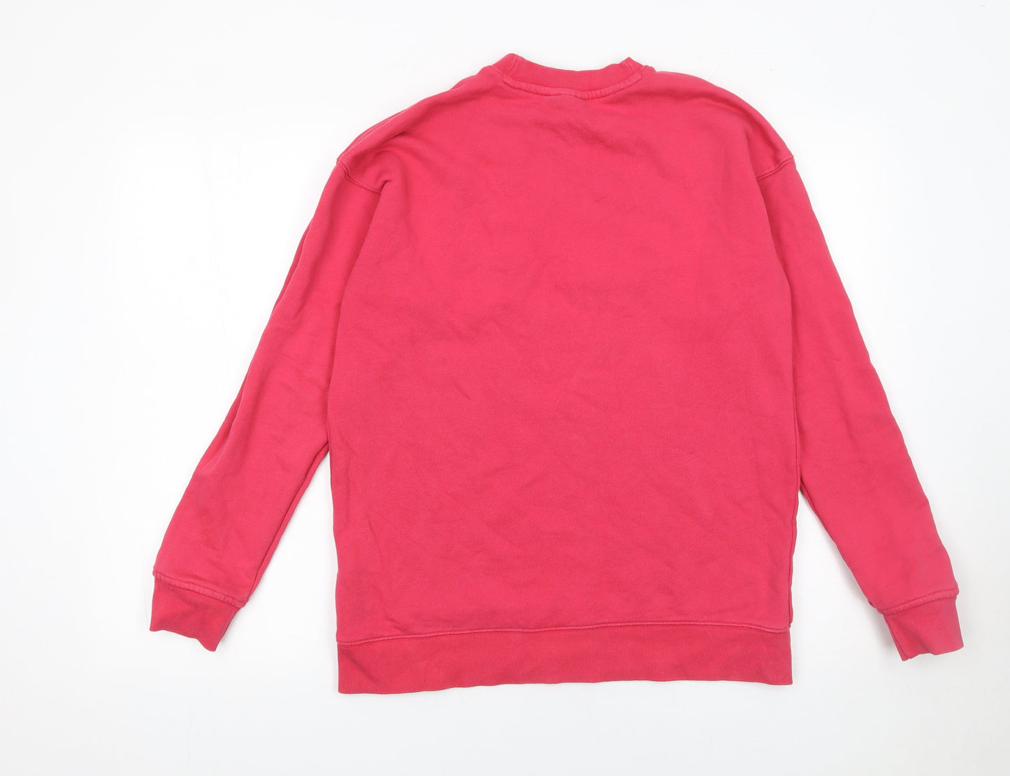 Womens UK Size 8 adidas Pink Pullover Sweatshirt