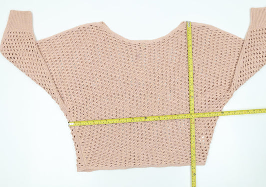 Womens UK Size 14 River Island Beige Pullover Jumper