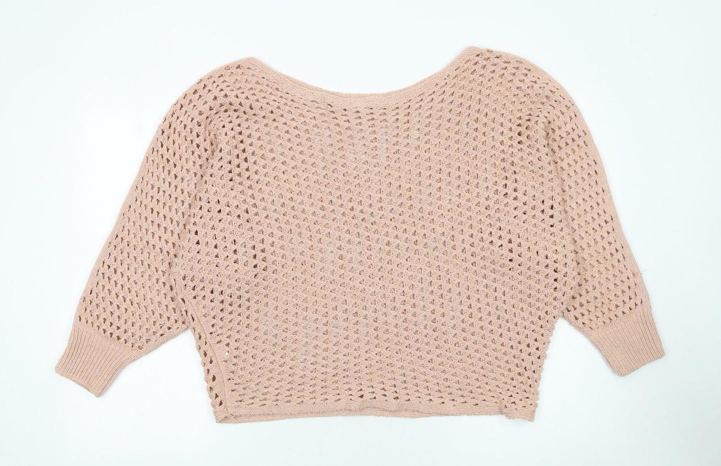 Womens UK Size 14 River Island Beige Pullover Jumper
