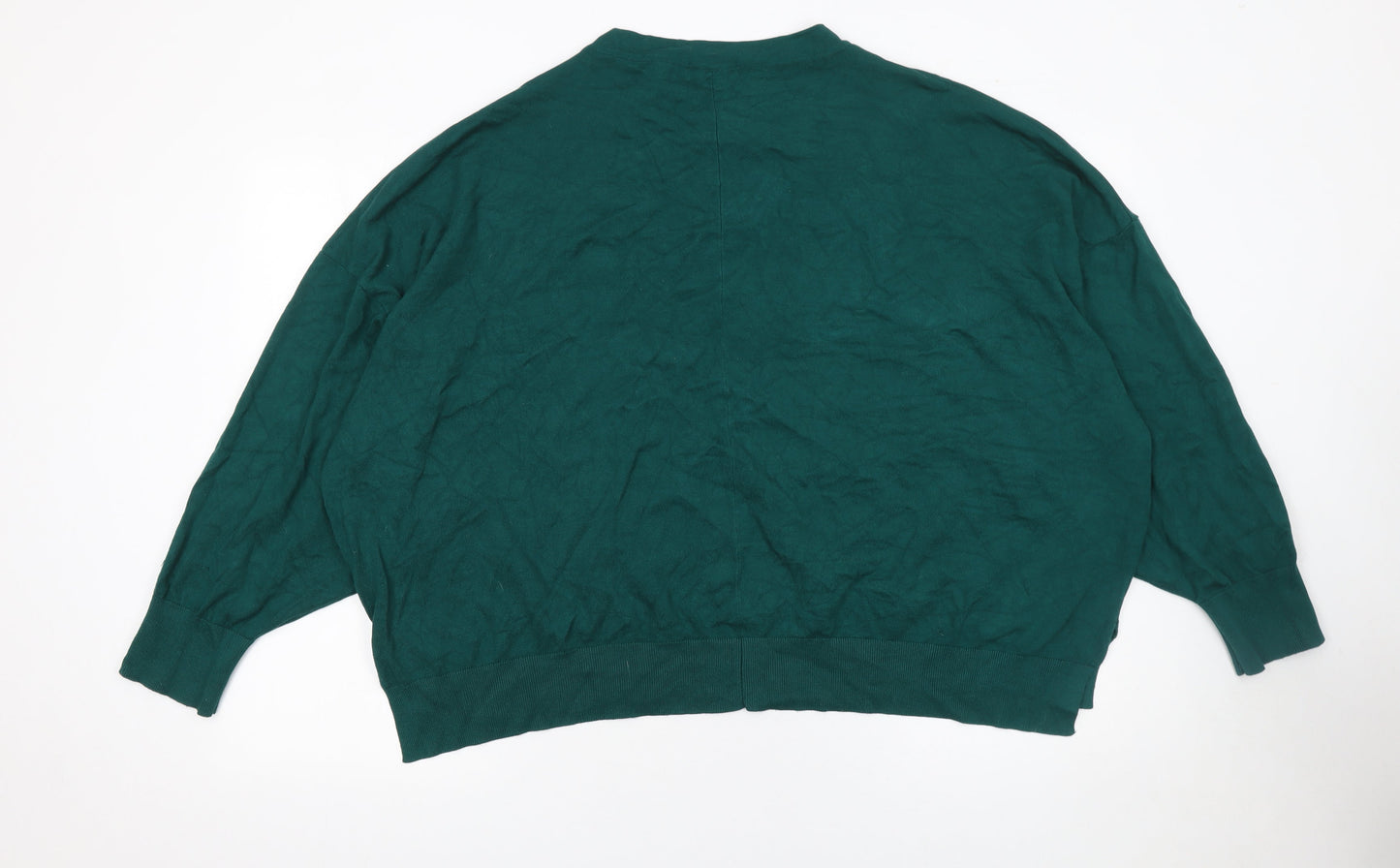 Womens UK Size 3XL Oasis Green Pullover Jumper