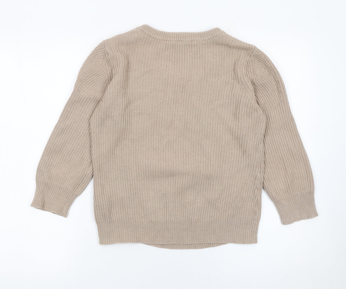 Womens UK Size 14 Betty Jackson Black Beige Pullover Jumper