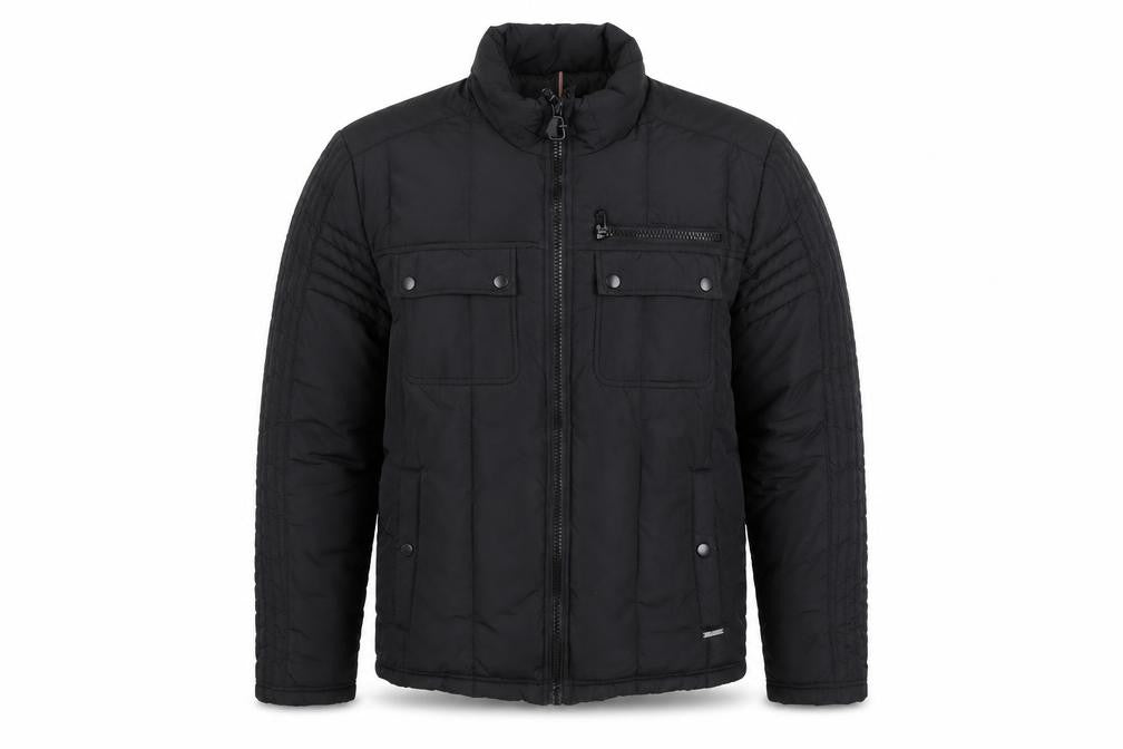 Mens UK Size L Kenneth Cole Reaction Black Puffer Jacket