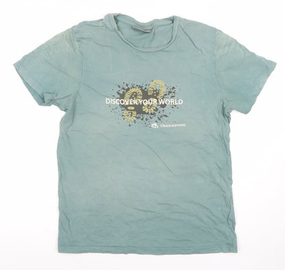 Mens UK Size S Craghoppers Green  T-Shirt