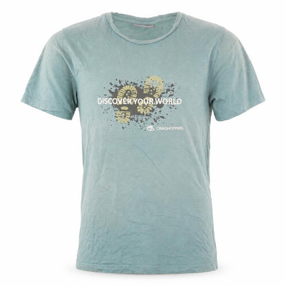 Mens UK Size S Craghoppers Green  T-Shirt
