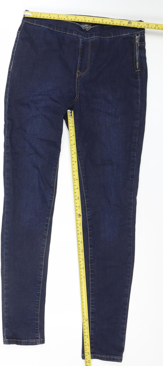 Womens UK Size 10 Principles Slim Fit Skinny Blue Jeans